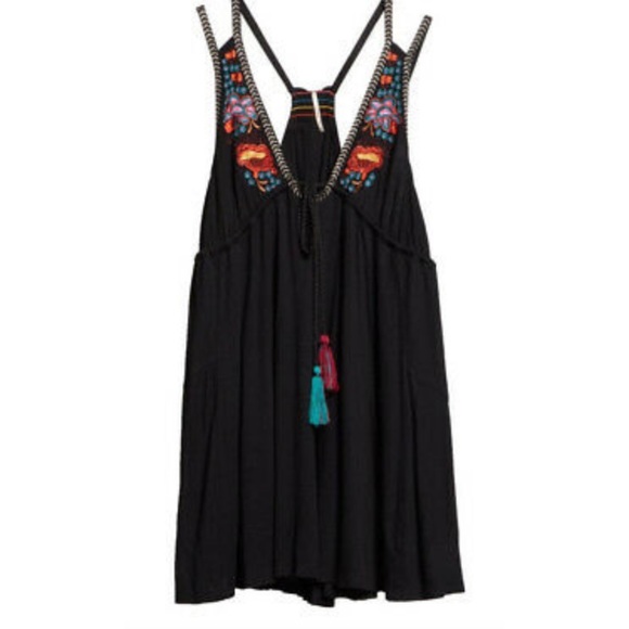 Free People Lover’s Cove Dress - Black - Picture 5 of 7